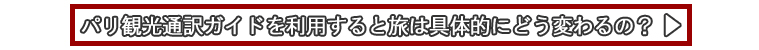 パリ観光通訳ガイドを利用すると旅はどう変わるの？