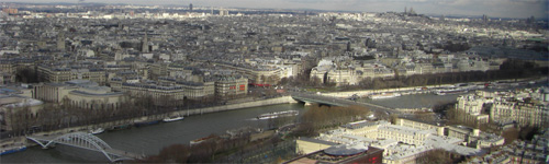 パリ空撮